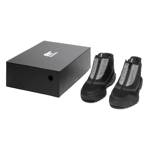 Sorel Concepts ONA 718 Mid Black Boots Mens 9.5 - NEW WITH BOX - Picture 4 of 11